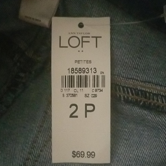 Loft by Ann Taylor Modern Crop Petite Slim - Picture 6 of 6